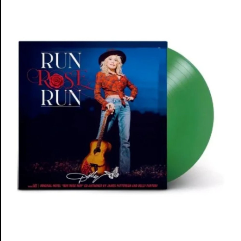 Dolly Parton Run Rose Run LP ~ Exclusive Colored Vinyl (Green) ~ New/Sealed!